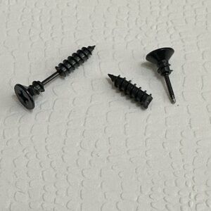 Unisex “screw” earrings